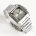 Cartier Santos WSSA0018 Roman Rakamlı Gümüş Kadran 1847 MC Super Clone ETA