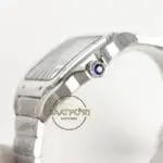 Cartier Santos WSSA0018 Roman Rakamlı Gümüş Kadran 1847 MC Super Clone ETA