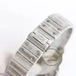 Cartier Santos WSSA0029 Roman Rakamlı Beyaz Kadran 1847 MC Super Clone ETA