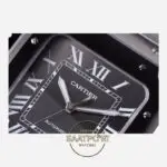 Cartier Santos WSSA0037 Siyah Bezel Roman Kadran 40mm 1847 MC Super Clone ETA