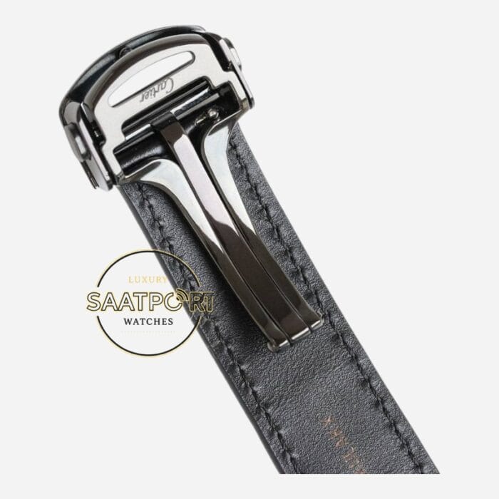 Cartier Santos WSSA0039 Siyah Roman Kadran 40mm 1847 MC Super Clone ETA