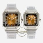 Cartier Santos WSSA0064 40mm WSSA0065 35mm 1847 MC Super Clone ETA