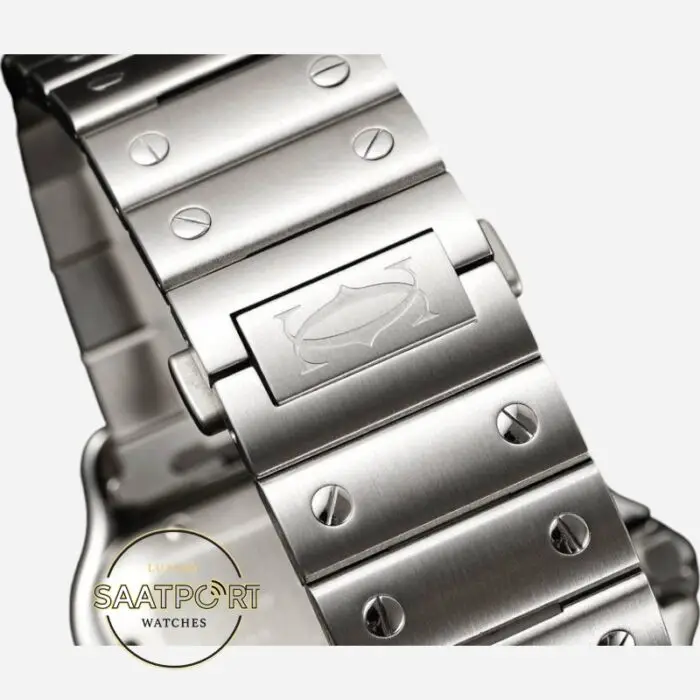 Cartier Santos WSSA0064 Kahverengi Roman Kadran 40mm 1847 MC Super Clone ETA