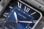 Cartier Santos WSSA0071 Mavi Roman Kadran 40mm 1847 MC Super Clone ETA