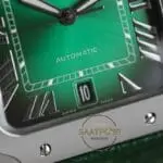 Cartier Santos WSSA0095 Yeşil Roman Kadran 40mm 1847 MC Super Clone ETA