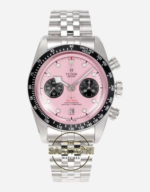 Tudor M79360N-0019 Black Bay Chrono Pink Dial 41mm MT5813 Super Clone ETA