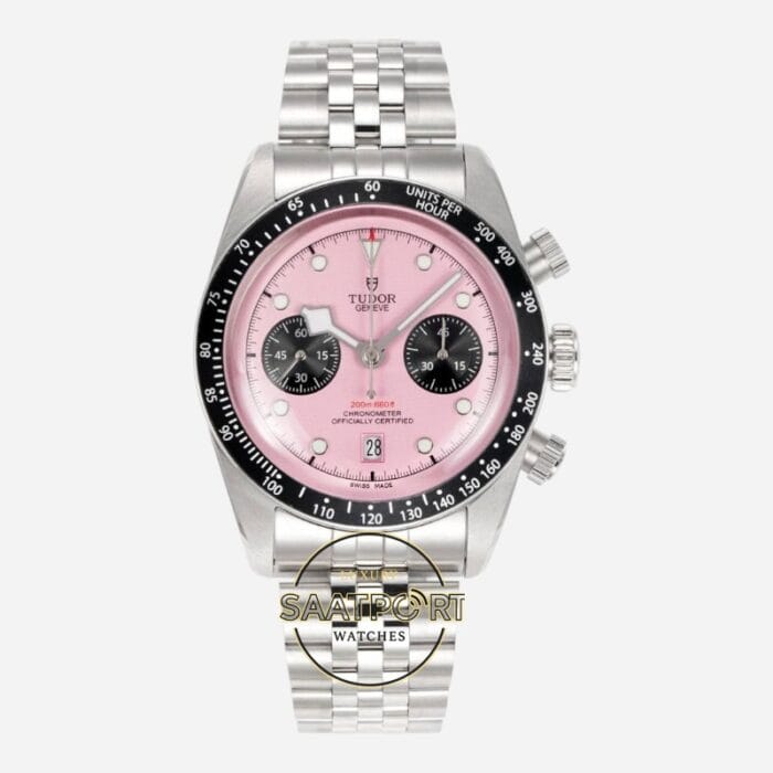 Tudor M79360N-0019 Black Bay Chrono Pink Dial 41mm MT5813 Super Clone ETA