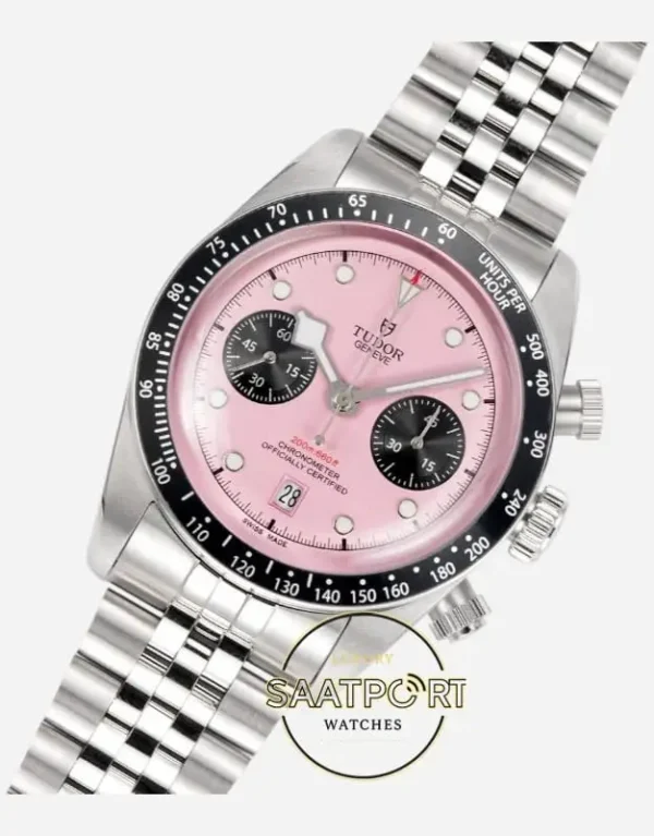 Tudor M79360N-0019 Black Bay Chrono Pink Dial 41mm MT5813 Super Clone ETA