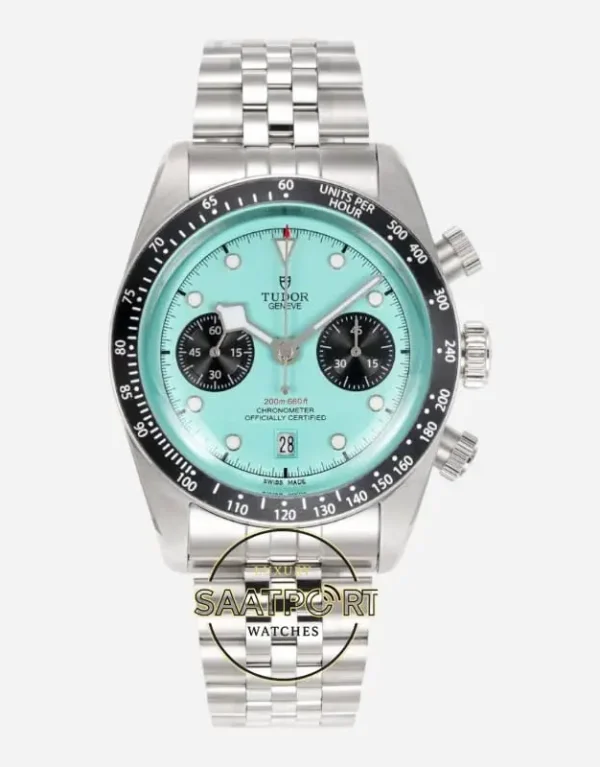 Tudor M79360N-0024 Black Bay Chrono Flamingo Blue 41mm MT5813 Super Clone ETA