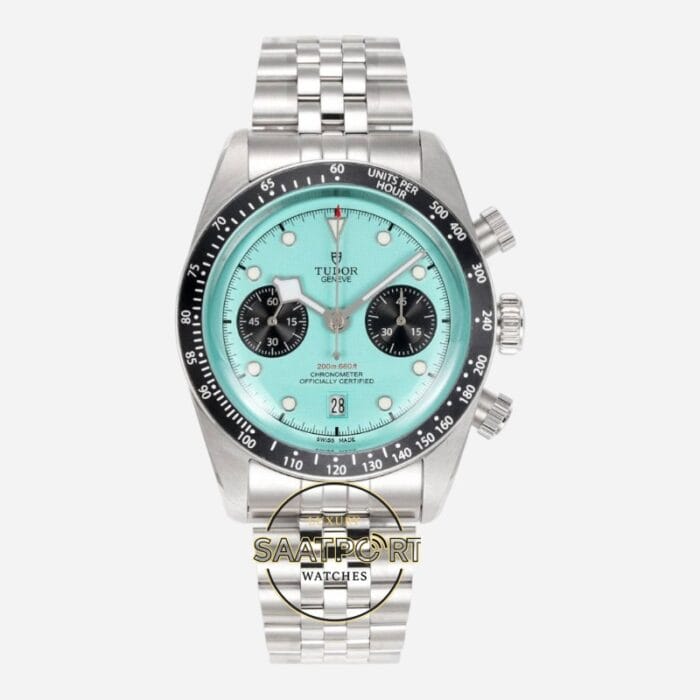 Tudor M79360N-0024 Black Bay Chrono Flamingo Blue 41mm MT5813 Super Clone ETA
