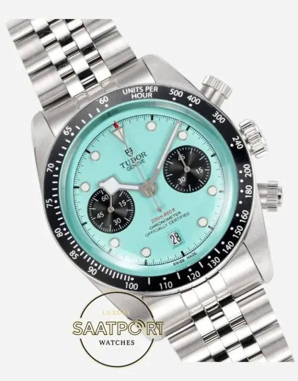 Tudor M79360N-0024 Black Bay Chrono Flamingo Blue 41mm MT5813 Super Clone ETA