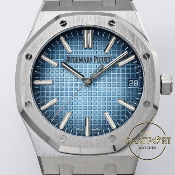 Audemars Piguet Royal Oak 41 Mavi Kadran 15510BC Super Clone ETA