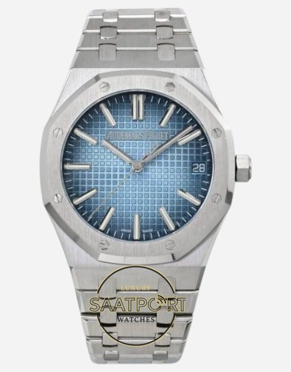 Audemars Piguet Royal Oak 41 Mavi Kadran 15510BC Super Clone ETA