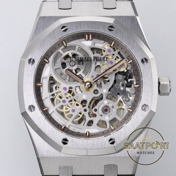 Audemars Piguet Royal Oak Jumbo 39 Extra Thin Çelik 16204BC Super Clone ETA
