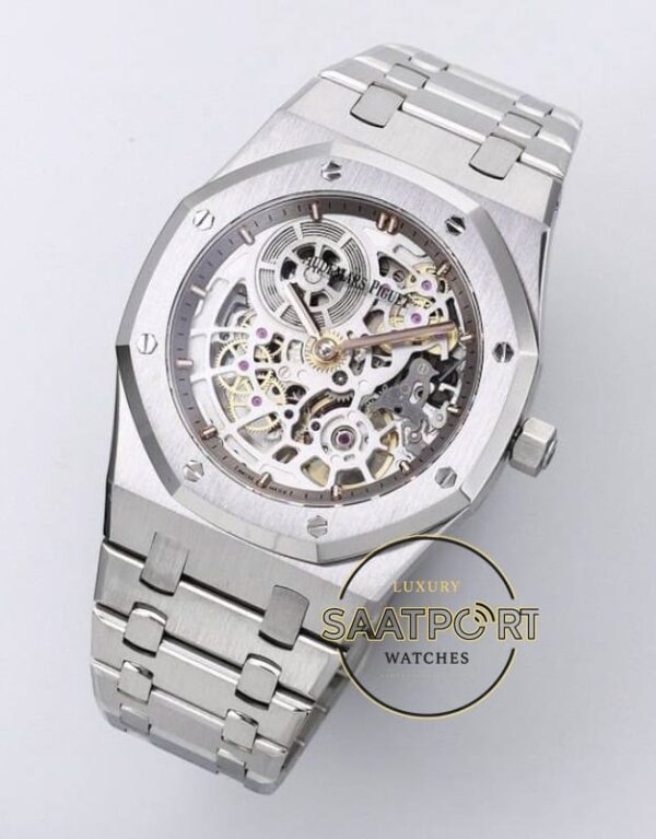 Audemars Piguet Royal Oak Jumbo 39 Extra Thin Çelik 16204BC Super Clone ETA
