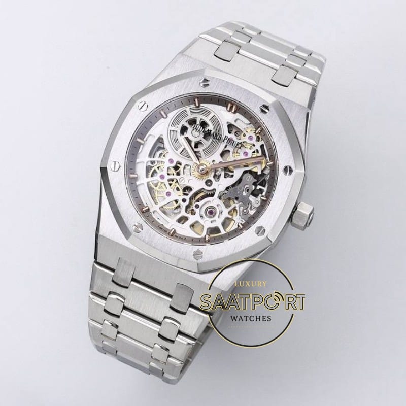 Audemars Piguet Royal Oak Jumbo 39 Extra Thin Çelik 16204BC Super Clone ETA