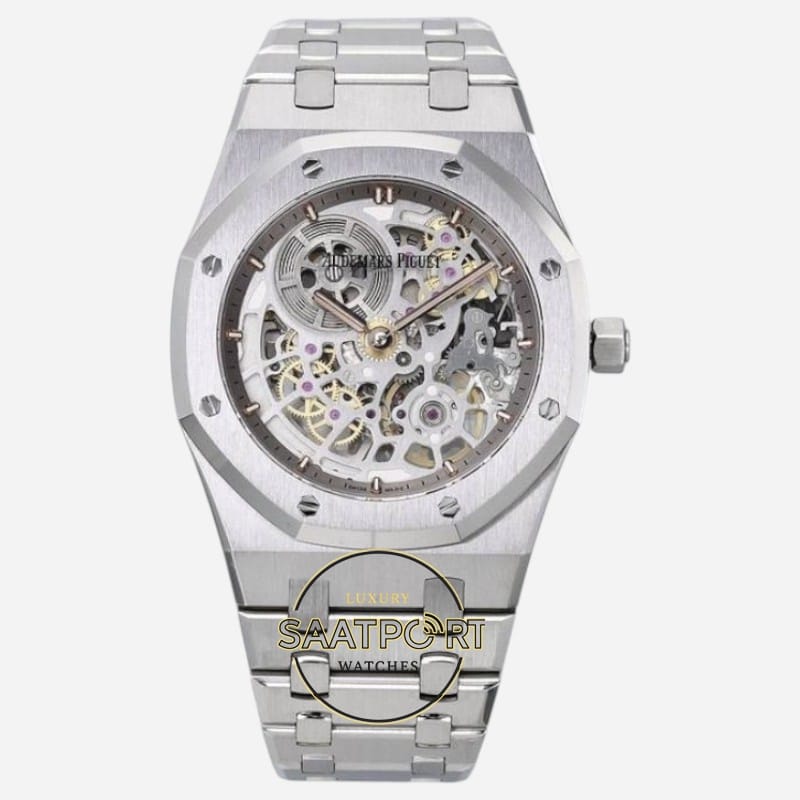 Audemars Piguet Royal Oak Jumbo 39 Extra Thin Çelik 16204BC Super Clone ETA