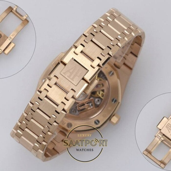 Audemars Piguet Royal Oak Jumbo 39 Extra Thin Rose 16204OR Super Clone ETA