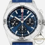 Breitling Chronomat 42 Calibre B01 Mavi Kadran AB0134101C1S1 Super Clone ETA