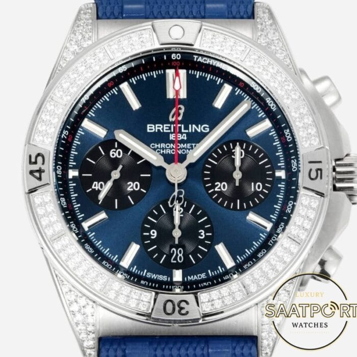Breitling Chronomat 42 Calibre B01 Mavi Kadran AB0134101C1S1 Super Clone ETA