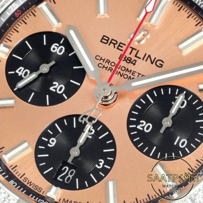 Breitling Chronomat 42 Calibre B01 Pempe Kadran AB0134101K1S1 Super Clone ETA