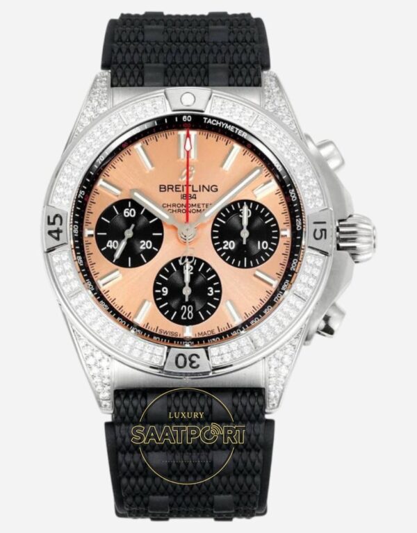 Breitling Chronomat 42 Calibre B01 Pempe Kadran AB0134101K1S1 Super Clone ETA