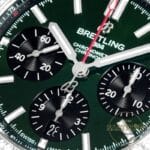 Breitling Chronomat 42 Calibre B01 Yeşil Kadran AB0134101L2S1 Super Clone ETA
