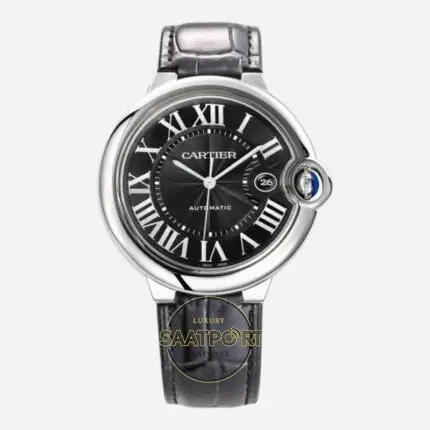 Cartier Ballon Bleu 42mm WSBB0003 Siyah 1847 MC Super Clone ETA