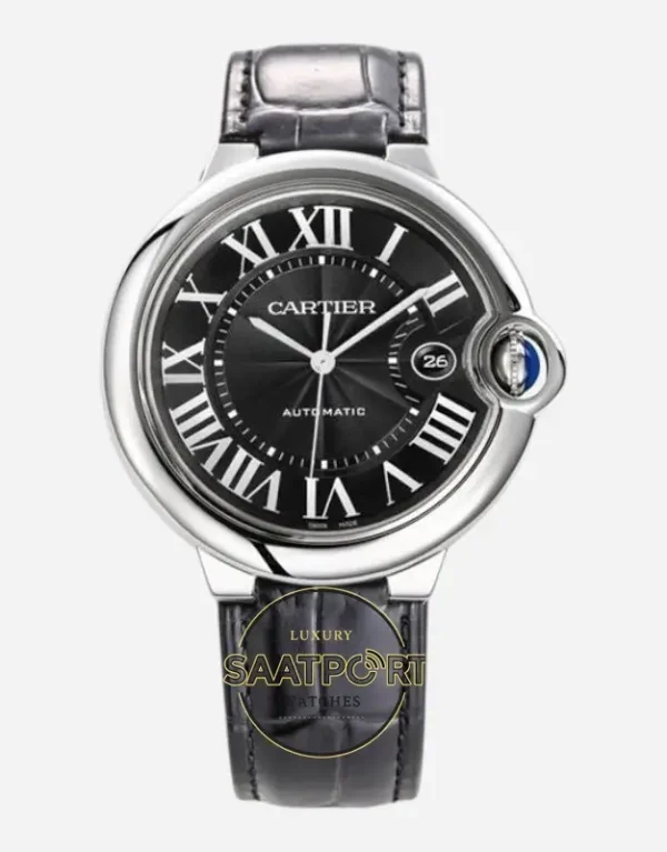 Cartier Ballon Bleu 42mm WSBB0003 Siyah 1847 MC Super Clone ETA