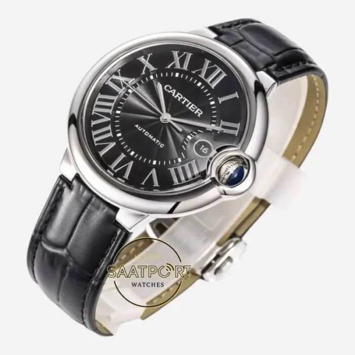 Cartier Ballon Bleu 42mm WSBB0003 Siyah 1847 MC Super Clone ETA