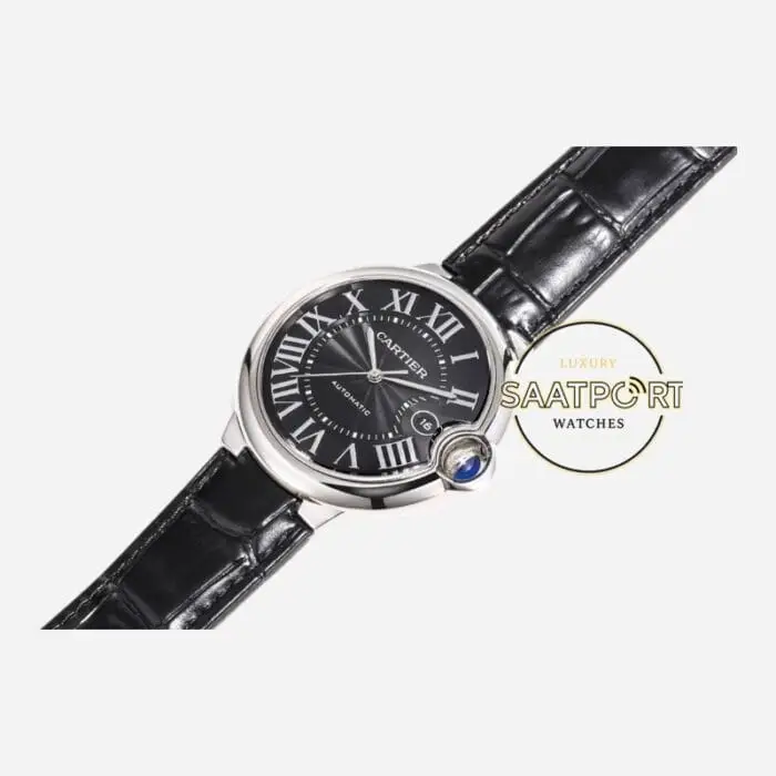 Cartier Ballon Bleu 42mm WSBB0003 Siyah 1847 MC Super Clone ETA