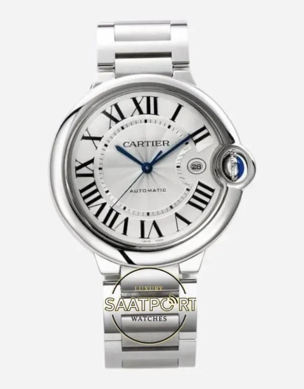 Cartier Ballon Bleu 42mm WSBB0049 Roma Rakamlı 1847 MC Super Clone ETA