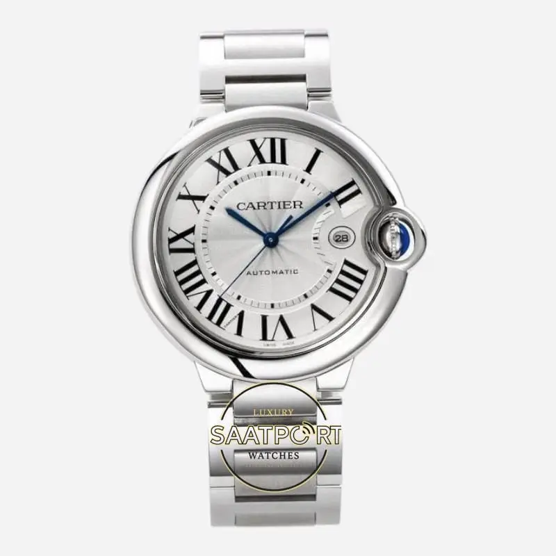 Cartier Ballon Bleu 42mm WSBB0049 Roma Rakamlı 1847 MC Super Clone ETA