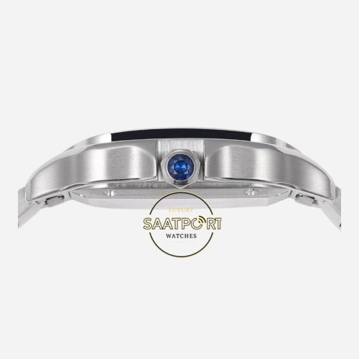 Cartier Santos 35mm WSSA0063 Roma Rakamlı Mavi Kadran 1847 MC Super Clone ETA