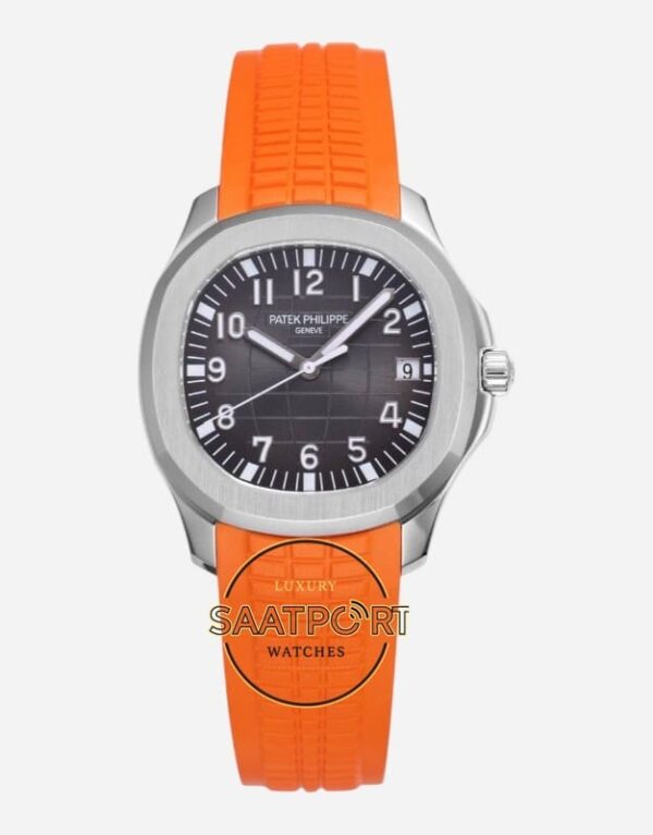 Patek Philippe Aquanaut 40mm 5167A Turuncu Kordon Super Clone ETA