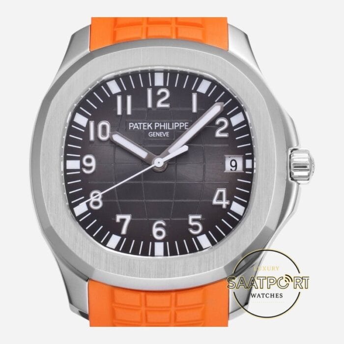 Patek Philippe Aquanaut 40mm 5167A Turuncu Kordon Super Clone ETA