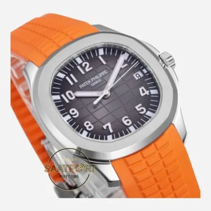 Patek Philippe Aquanaut 40mm 5167A Turuncu Kordon Super Clone ETA