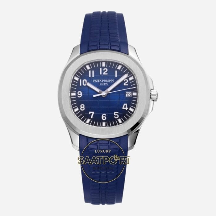 Patek Philippe Aquanaut 42mm 5168G Mavi Kadran Super Clone ETA