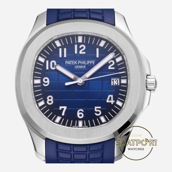 Patek Philippe Aquanaut 42mm 5168G Mavi Kadran Super Clone ETA