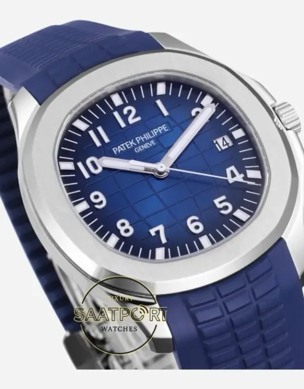 Patek Philippe Aquanaut 42mm 5168G Mavi Kadran Super Clone ETA