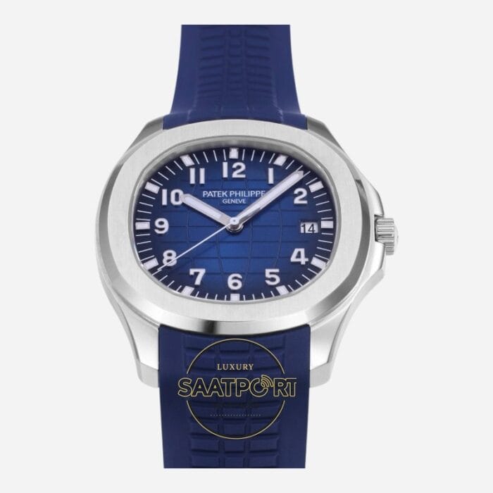 Patek Philippe Aquanaut 42mm 5168G Mavi Kadran Super Clone ETA