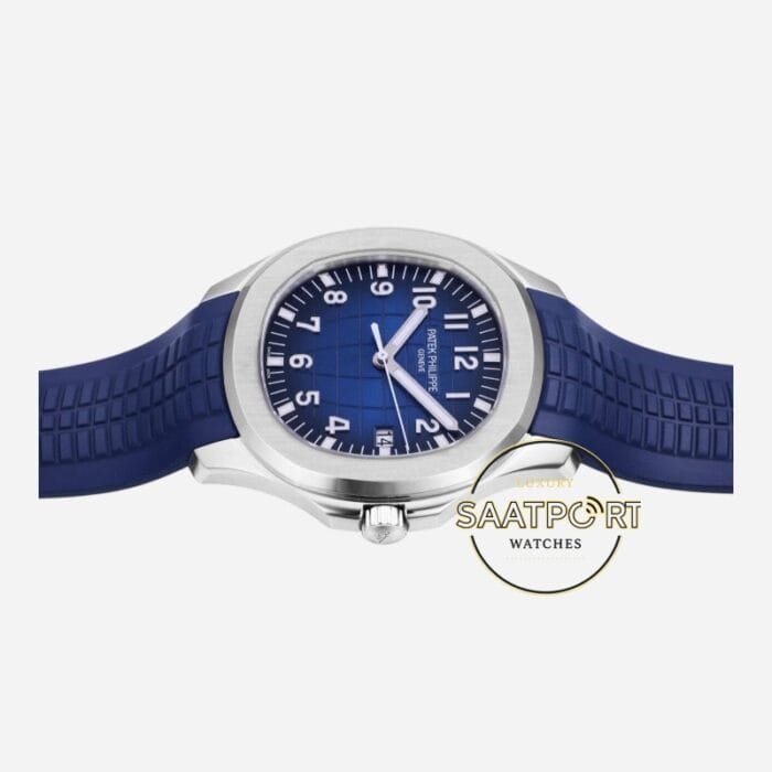 Patek Philippe Aquanaut 42mm 5168G Mavi Kadran Super Clone ETA