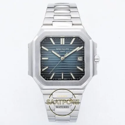 Patek Philippe Cubitus 40mm 71281G Mavi Kadran 26-330 SC Super Clone ETA