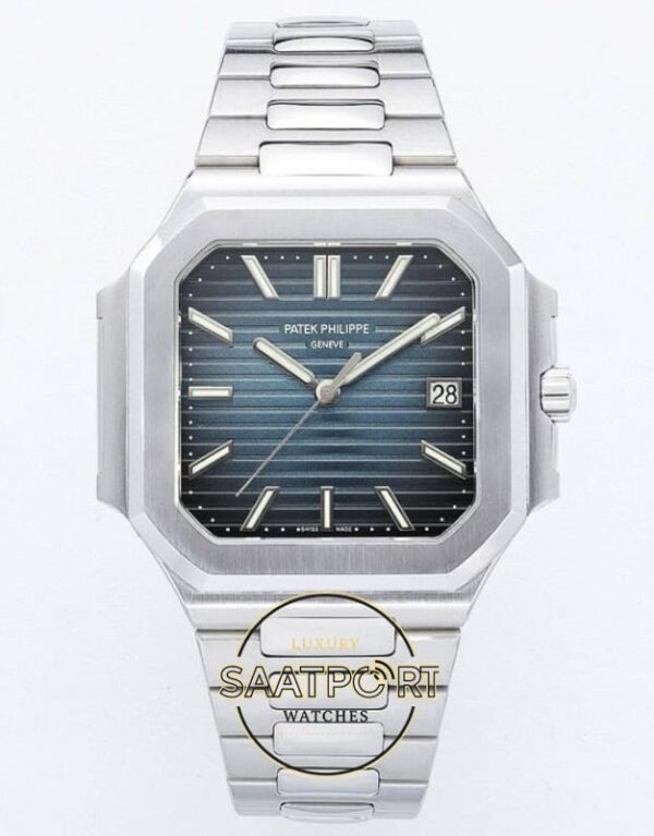 Patek Philippe Cubitus 40mm 71281G Mavi Kadran 26-330 SC Super Clone ETA