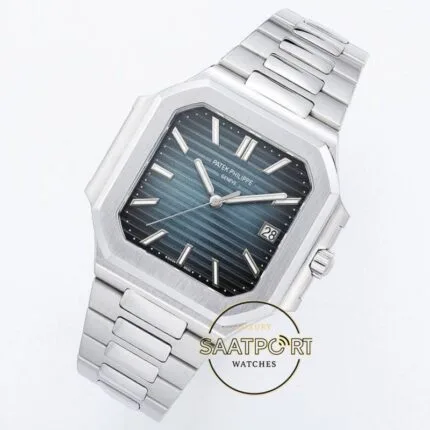 Patek Philippe Cubitus 40mm 71281G Mavi Kadran 26-330 SC Super Clone ETA