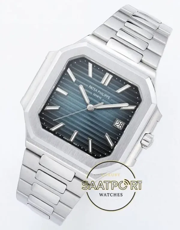 Patek Philippe Cubitus 40mm 71281G Mavi Kadran 26-330 SC Super Clone ETA