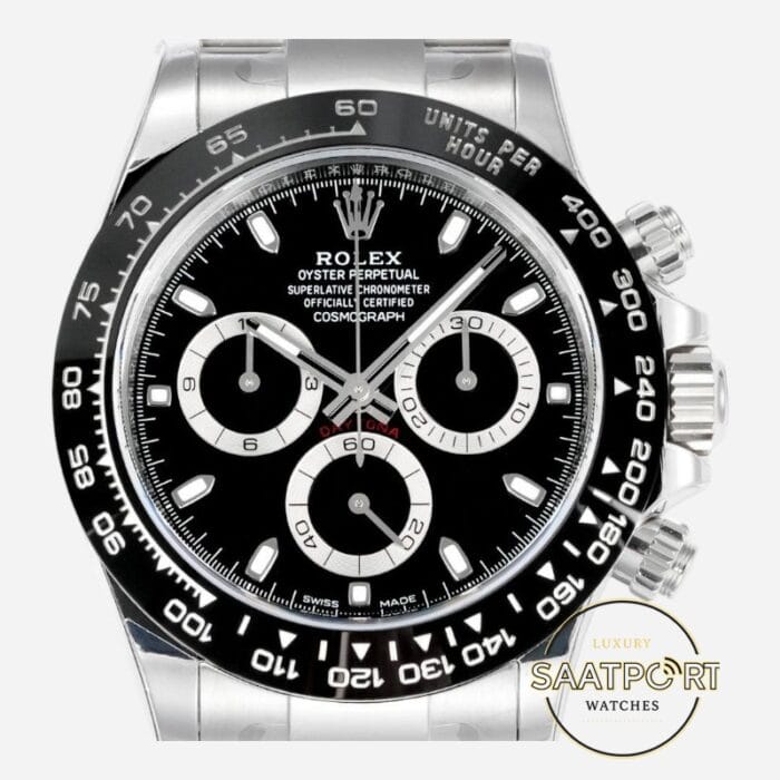 Rolex Daytona 116500LN Vsf Siyah Kadran 904L Oyster 4130 Super Clone ETA