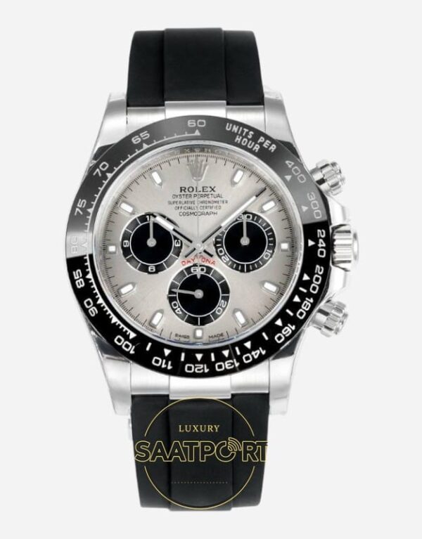 Rolex Daytona 116519LN Vsf Gri Kadran 904L Kasa Oysterflex 4130 Super Clone ETA