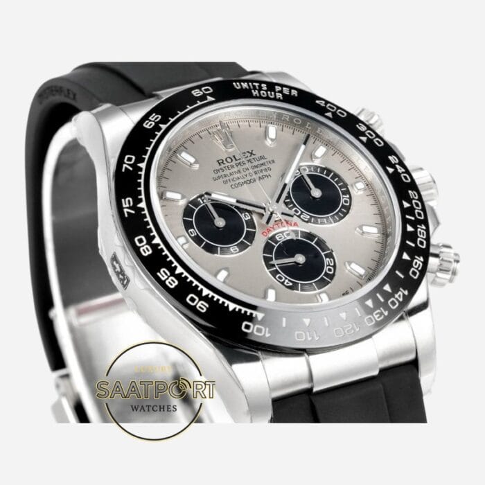 Rolex Daytona 116519LN Vsf Gri Kadran 904L Kasa Oysterflex 4130 Super Clone ETA