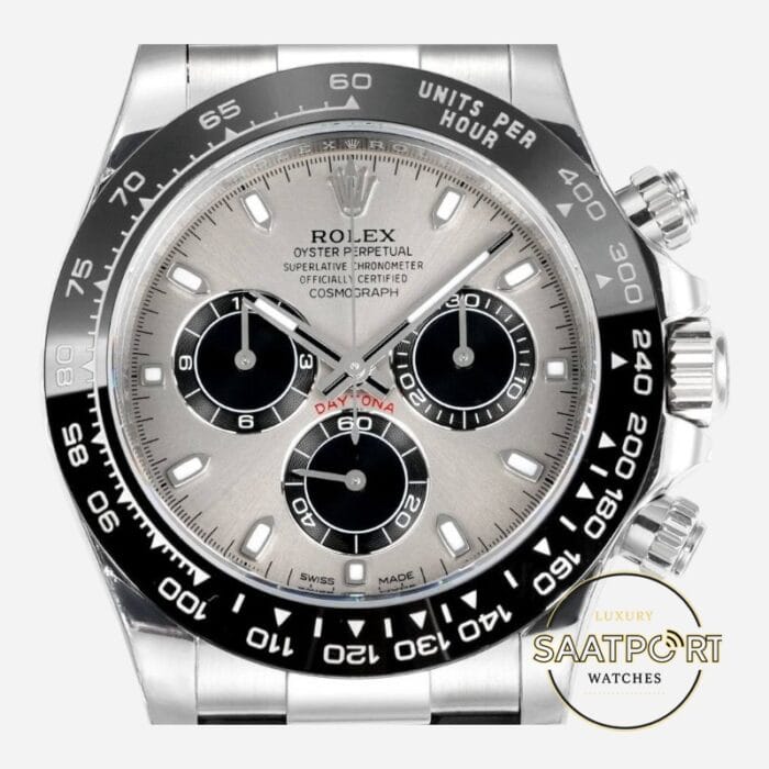 Rolex Daytona 116519LN Vsf Gri Kadran 904L Kasa Oysterflex 4130 Super Clone ETA